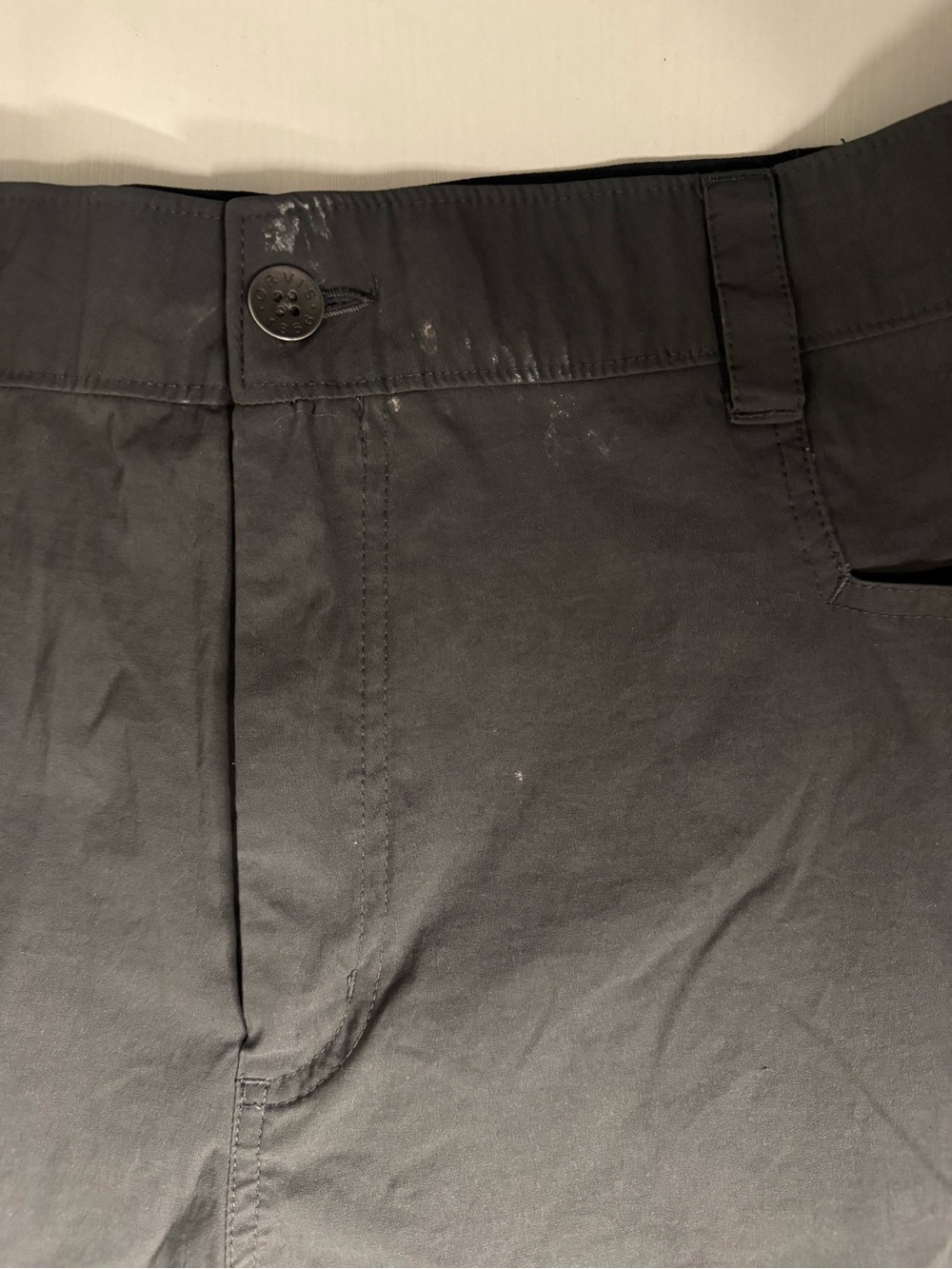 Orvis Black/Charcoal Performance Shorts